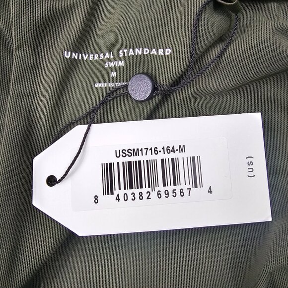 Universal Standard Women's Green Elastic Waist Swim Shorts Size 2X NWT - Picture 6 of 12